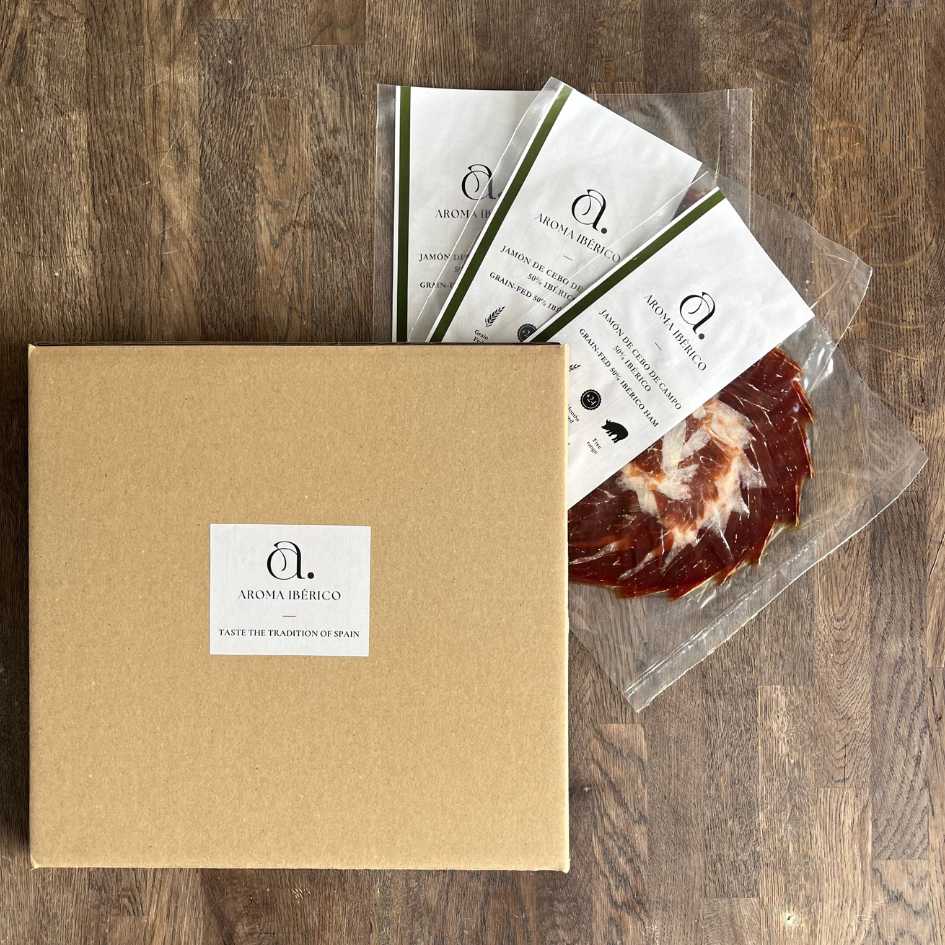 What is "cebo" or grain-fed iberian ham? - Aroma Ibérico