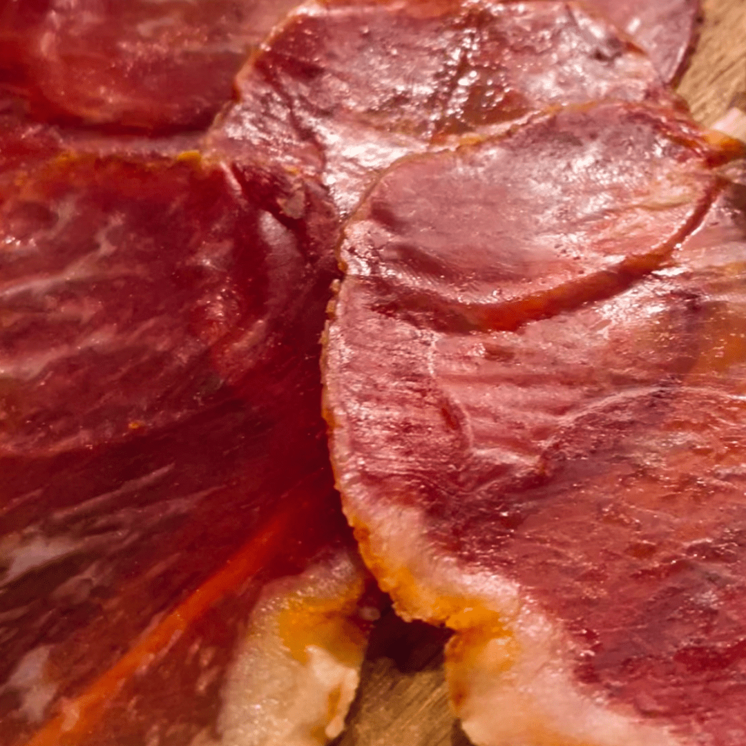 100% Iberico Bellota Loin - Lomo Ibérico de Bellota 100% (100gr.) - Aroma Ibérico