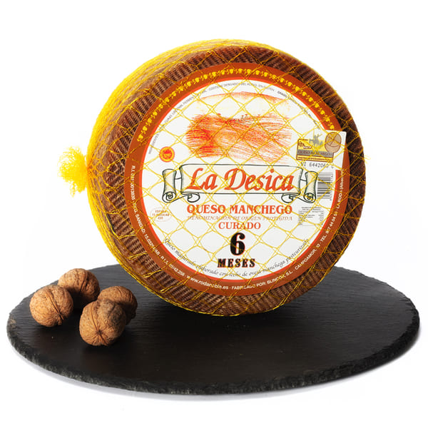 Cured Manchego cheese DOP "La Desica" | 6 months (3Kg)