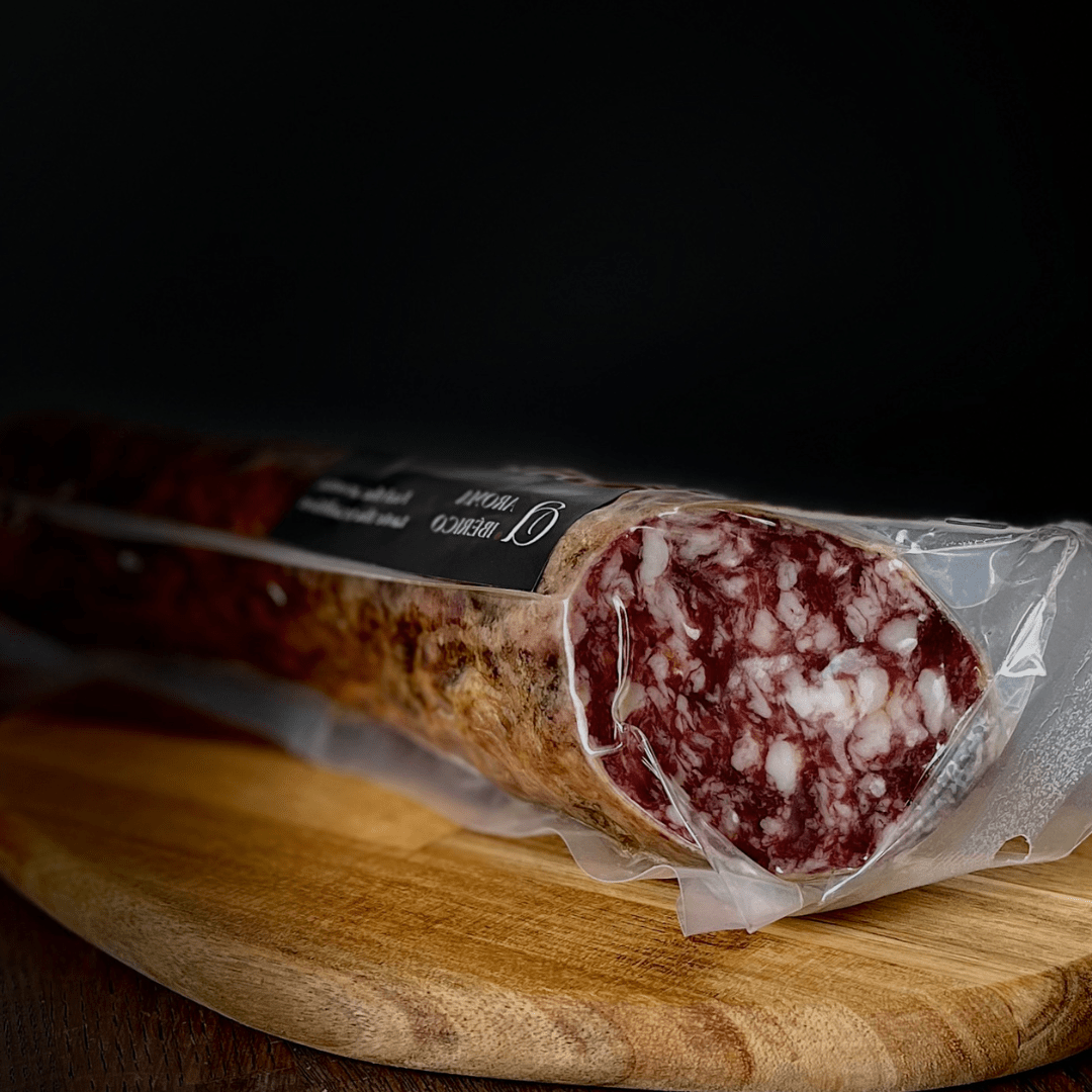Ekstra Iberisk Bellota Salchichón Pølse - Salchichón Extra Bellota Ibérico - Aroma Ibérico
