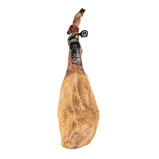 PATA NEGRA Jamón Ibérico Bellota 100% - SORTFODSSKINKE 100% Iberico Bellota Skinke - Aroma Ibérico