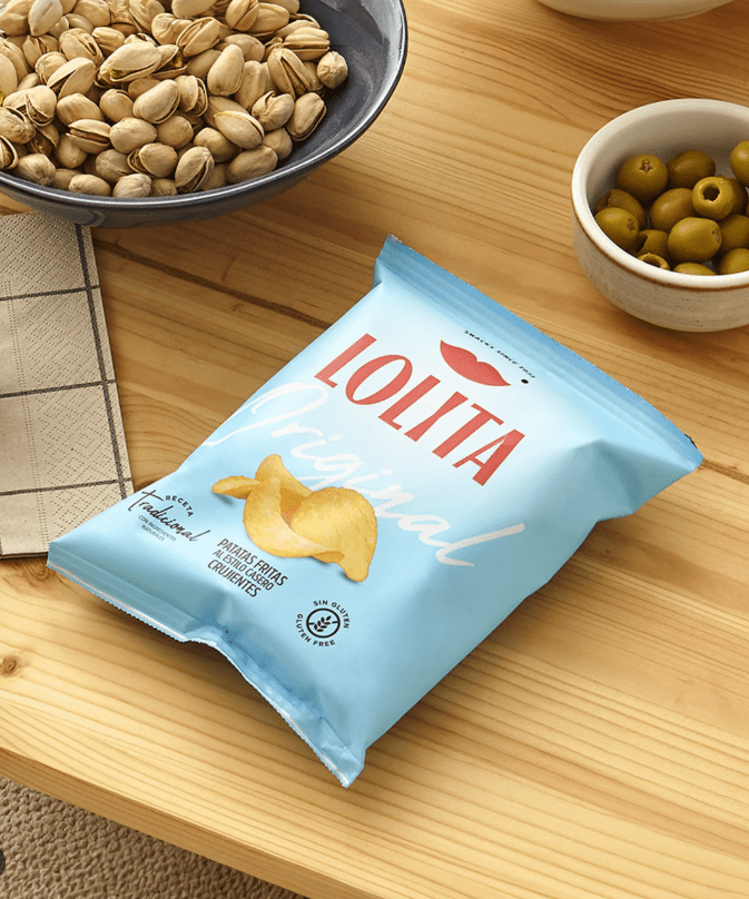 Chips Lolita – Spanske Gourmet Chips Premium - Aroma Ibérico